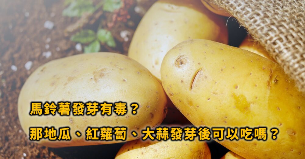 馬鈴薯發芽有毒不能吃？那地瓜、紅蘿蔔、大蒜、洋蔥發芽後還可以吃嗎？